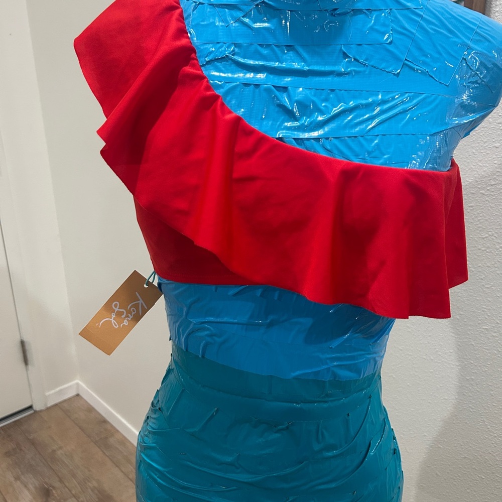 Kona Sol Vibrant Red Swim Top